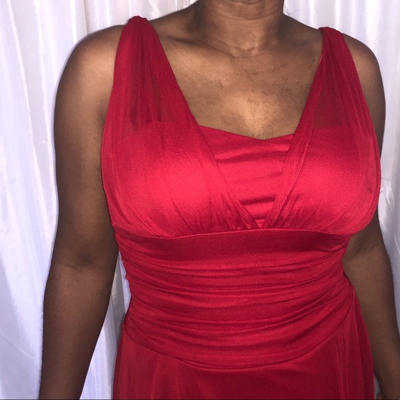 Juliet Fashion Milex Red formal dress - Picture 6 of 7